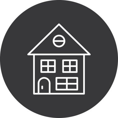 Yapı simgesinin vektör illüstrasyonu