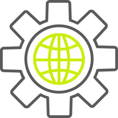 Global Ayarlar. Basit illüstrasyon