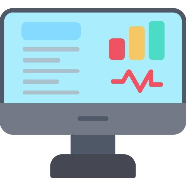 iş veri analiz simgesi