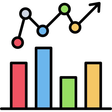 Grafik. Web simgesi basit illüstrasyon