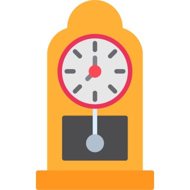 Alarm saat vektör simgesi