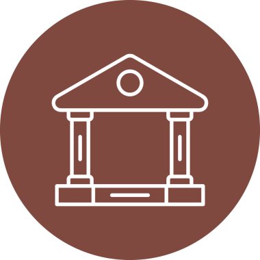 bina simgesi, vektör illüstrasyonu