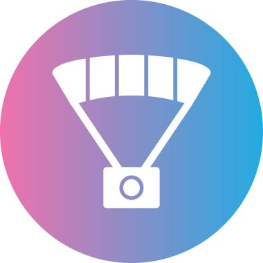 Modern bir simgenin vektör illüstrasyonu