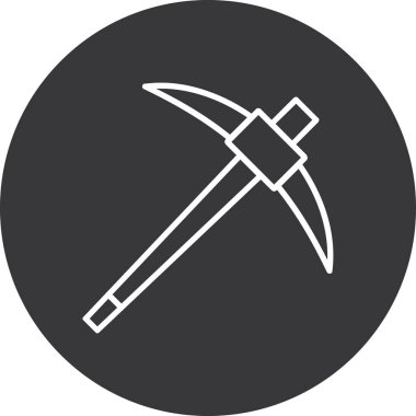 Axe simgesi, vektör illüstrasyonu