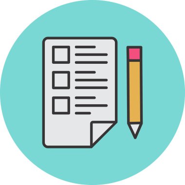 Modern eğitim ikonunun vektör illüstrasyonu