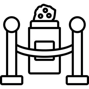 Sinema kamera simgesi, özet biçimi