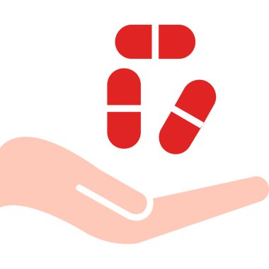 Hap ve tablet illüstrasyon vektör