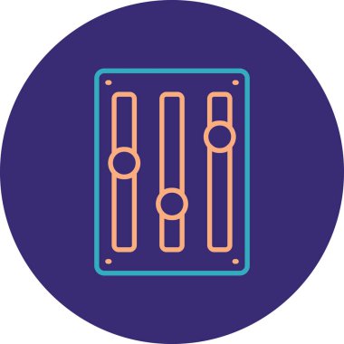 vektör sunucu illüstrasyonu