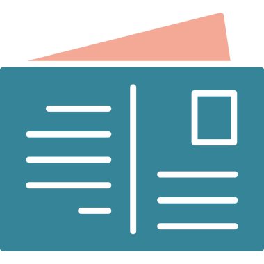 Dosya. Web simgesi basit illüstrasyon