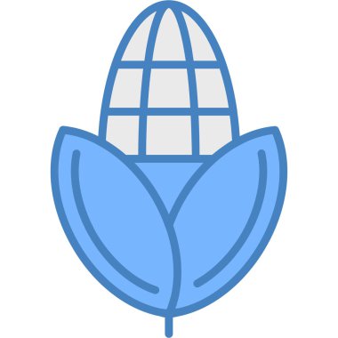 Bitki. Web simgesi vektör illüstrasyonu