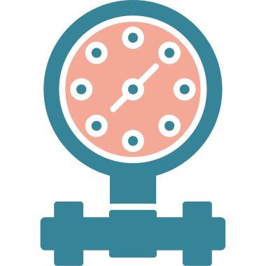 saat vektör simgesi modern basit illüstrasyon