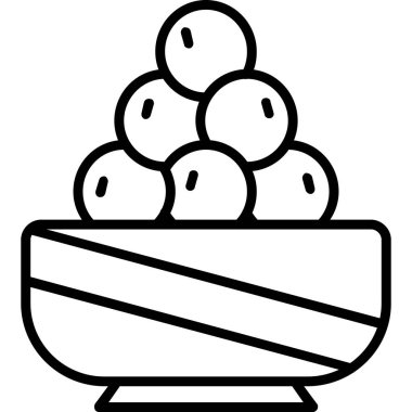 Suşi suşi Japon ikonu.