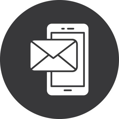 e- posta ileti vektörü simgesi