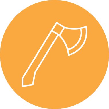 Balta simgesi vektör illüstrasyonu