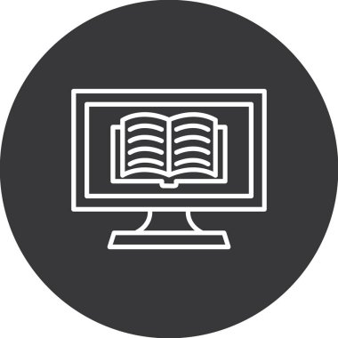 Kişisel ve ticari kullanım için vektör eğitim simgesi.