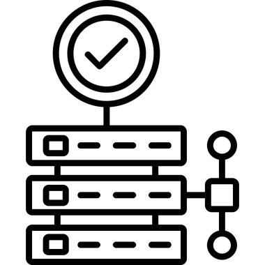 Şebeke. Web simgesi basit tasarım