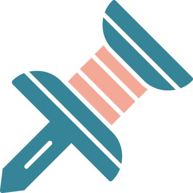 Fırça simgesi vektör illüstrasyonu