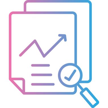 analiz rapor çizelgesi simgesi