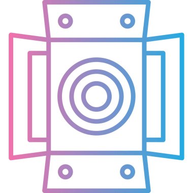 kamera kamera ikonu vektör illüstrasyonu