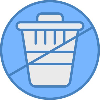 Sepet. Web simgesi basit illüstrasyon