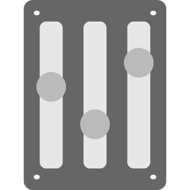 Modern bir simgenin vektör illüstrasyonu