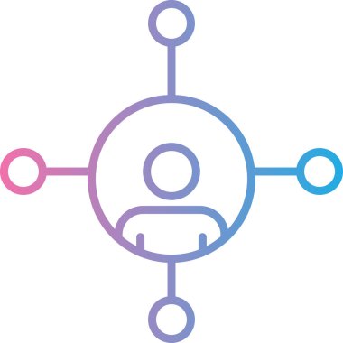 seo modern simgesinin vektör illüstrasyonu