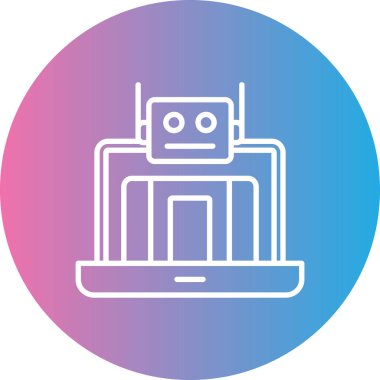 robot vektör çizim