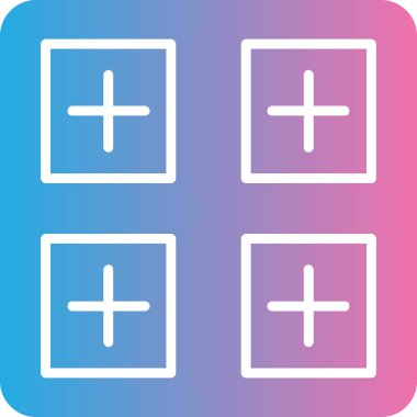 simge ekle, vektör illüstrasyonu