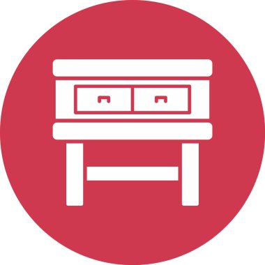 tablo simgesi vektör illüstrasyonu