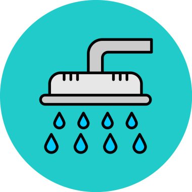 tesisat ikonu vektör illüstrasyonu