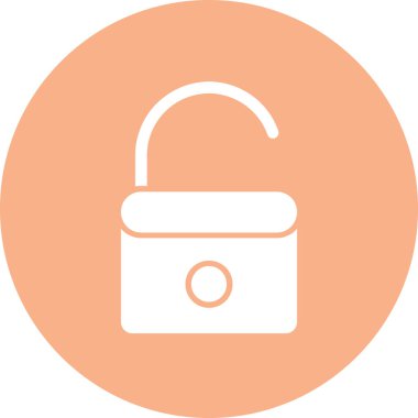 ikon vektör illüstrasyonunu kilitle