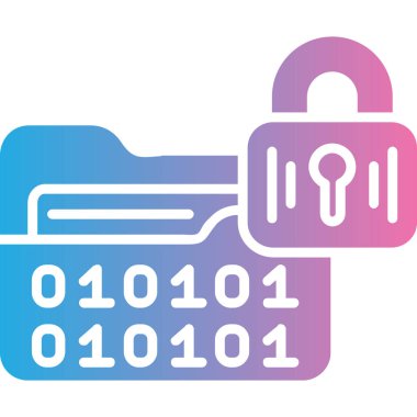 kilit ve anahtar simgesi vektör çizimi