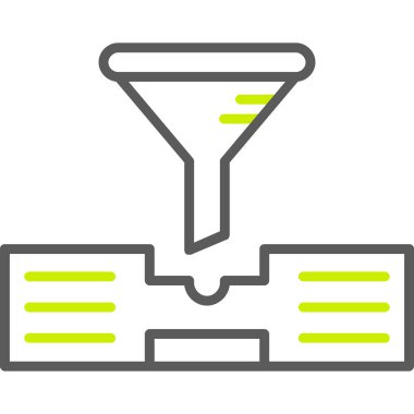 huni. Web simgesi basit illüstrasyon