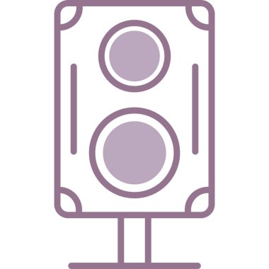 trafik ışığı vektör simgesi