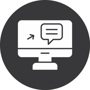 bilgisayar simgesi, vektör illüstrasyonu