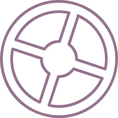 Pusula. Web simgesi basit tasarım