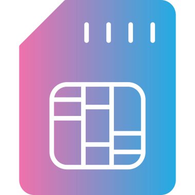 Kredi kartı ikonu vektör illüstrasyonu