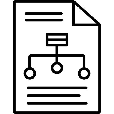 veri belgesi. Basit resimleme