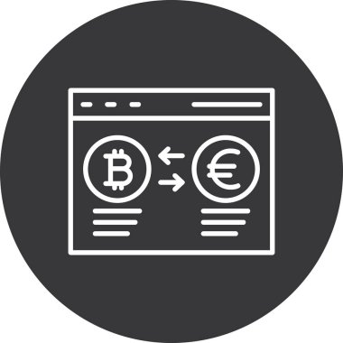 Avro parası. vektör illüstrasyonu