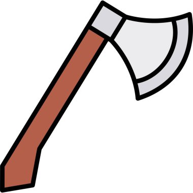 Balta. Web simgesi basit illüstrasyon