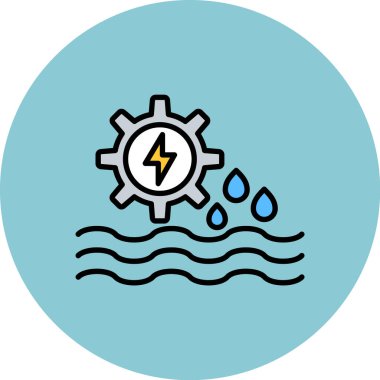 Seo simgesinin vektör illüstrasyonu