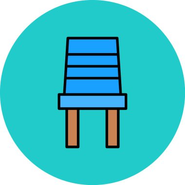 Bir b eksikliği simgesinin vektör çizimi