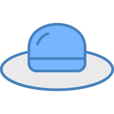 Yüzbaşı. Web simgesi basit illüstrasyon