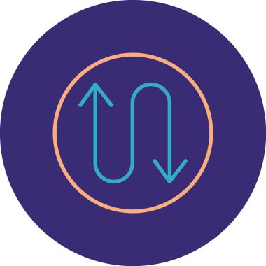 ok simgesinin vektör illüstrasyonu