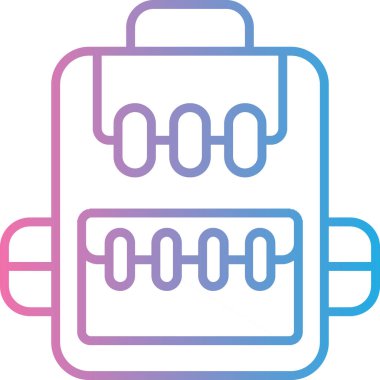 Pil. Web simgesi basit illüstrasyon