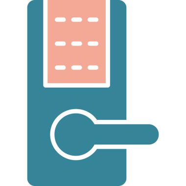 El ele tutuşan anahtar vektör çizimi