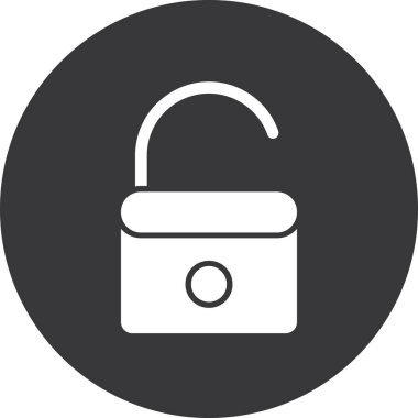 ikon vektör illüstrasyonunu kilitle