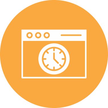 Modern simgenin vektör illüstrasyonu