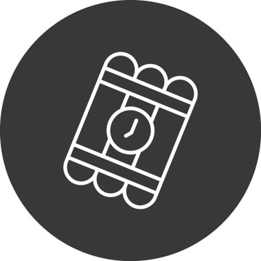 Modern simgenin vektör illüstrasyonu