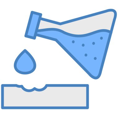 su damlası ağ simgesi, vektör illüstrasyonu